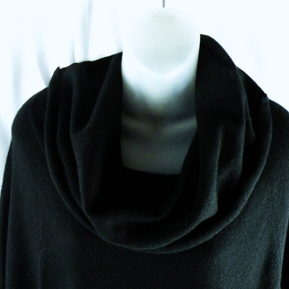 100% Cashmere JOIE "Celia" sweater poncho cape sweater L - Picture 3 of 7